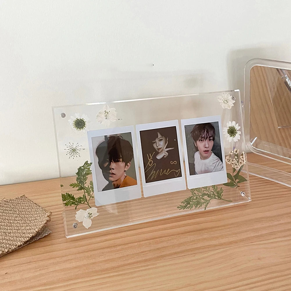 Transparent Photo Frame Acrylic Magnetic