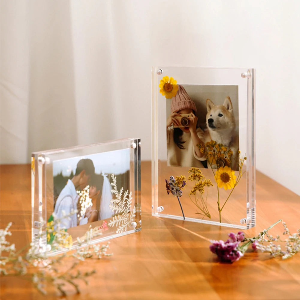 Transparent Photo Frame Acrylic Magnetic